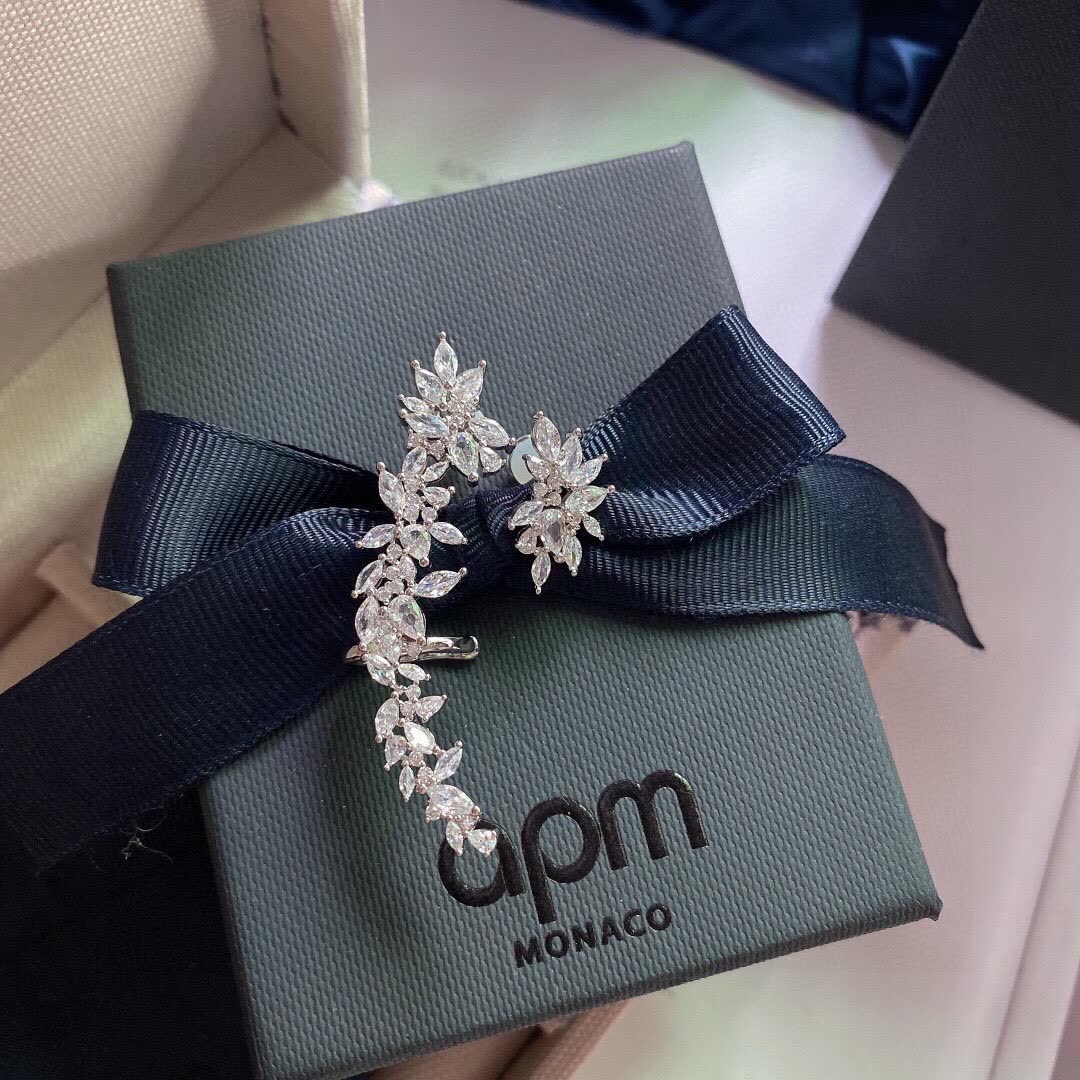 APM Monaco Earrings - Floral Design